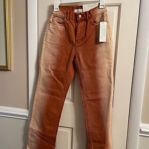 BDG high waisted rust jeans 24”inch waist women’s xsmall